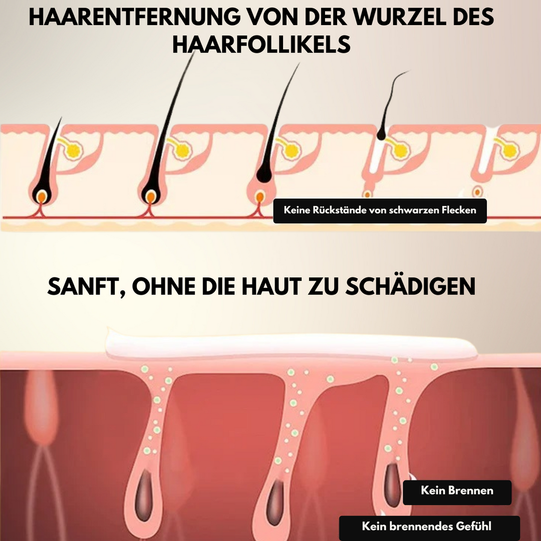 PureEase™ | Glatte und schmerzfreie Haarentfernungscreme