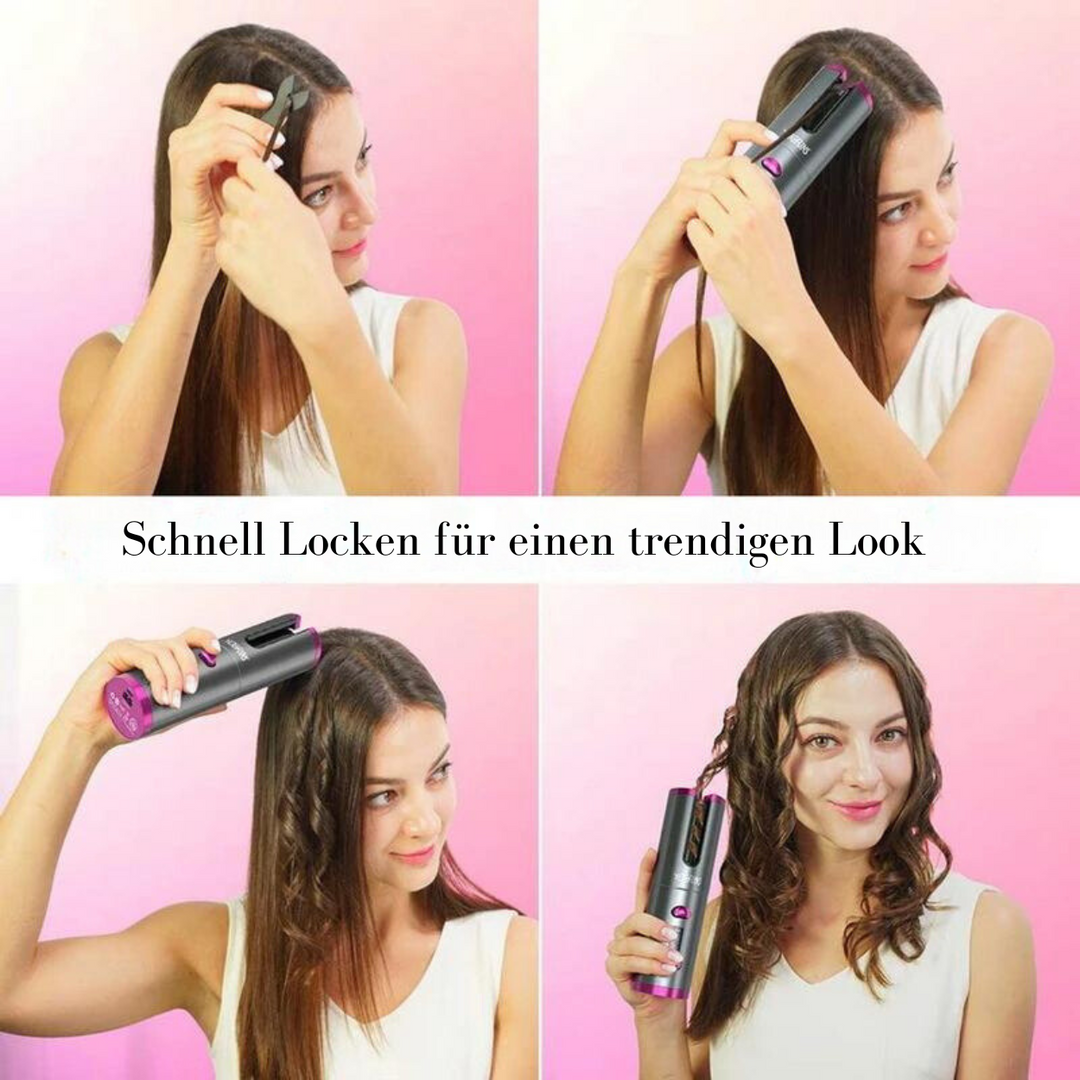 GlamCurls™ | Innovativer Lockenstab für sofortige Glamour-Locken