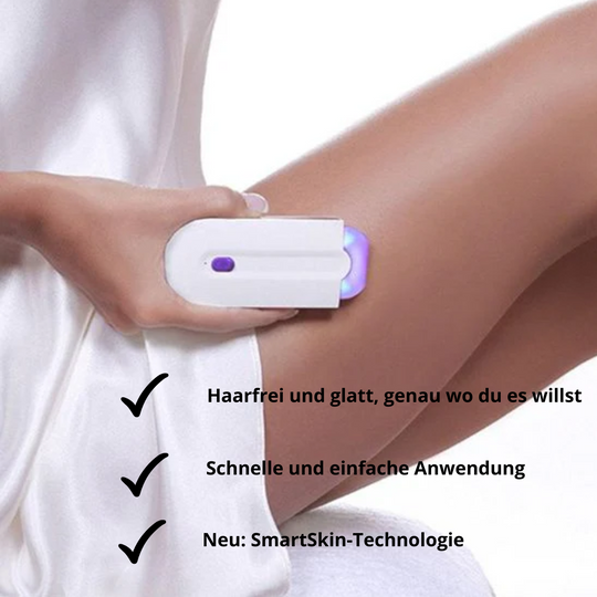 RadiantRasur™ | Glatte, haarfreie Haut in 5 Minuten