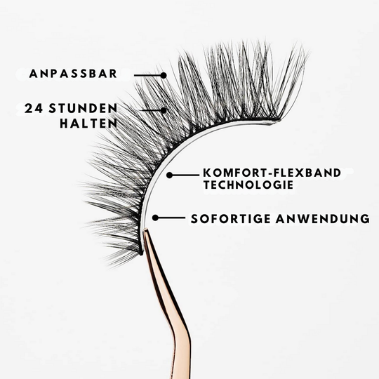 Streifenwimpern™ | Die Zukunft der falschen Wimpern ist kleberfrei