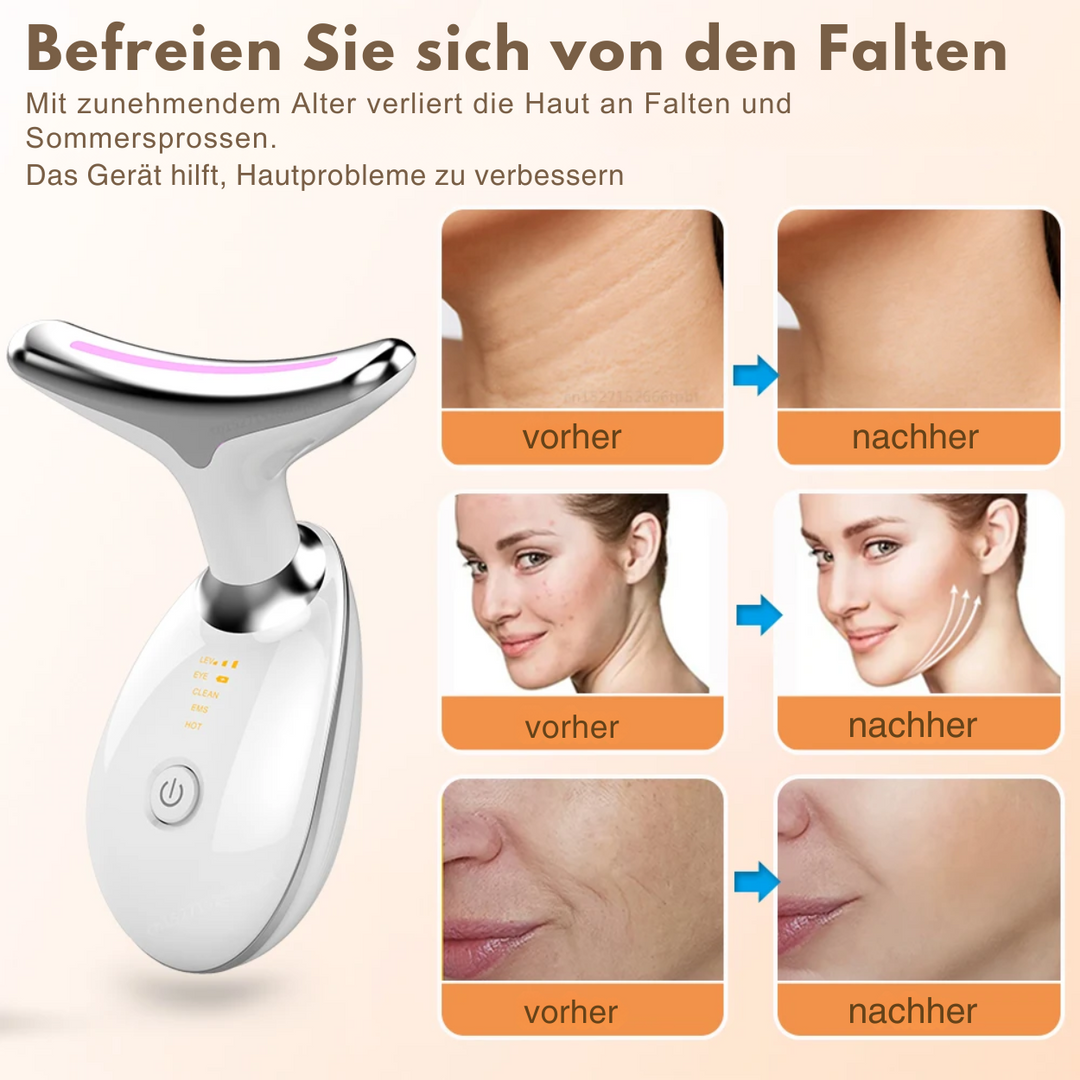 FaceGlow™ | Anti-Falten & straffendes Gesichtsmassagegerät