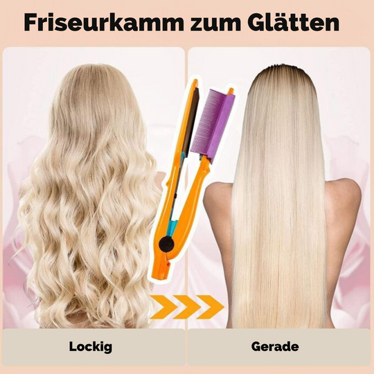 SleekComb™ | Haarglättungskamm für glattes Haar in nur wenigen Minuten