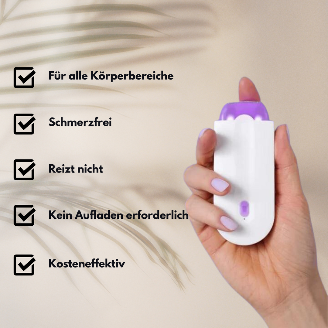 RadiantRasur™ | Glatte, haarfreie Haut in 5 Minuten