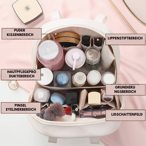 GlamGo™ | Kompakte tragbare Make-up Tasche