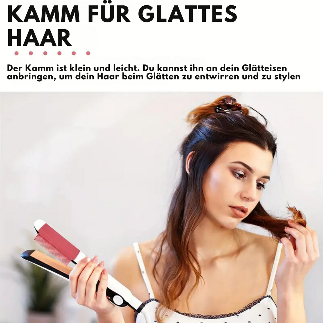 SleekComb™ | Haarglättungskamm für glattes Haar in nur wenigen Minuten