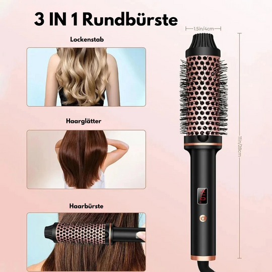 SmoothCurl™ | 3-in-1-Ionen-Lockenstab & Haarglätter