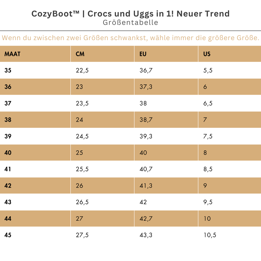 CozyBoot™ | Crocs und Uggs in 1! Neuer Trend